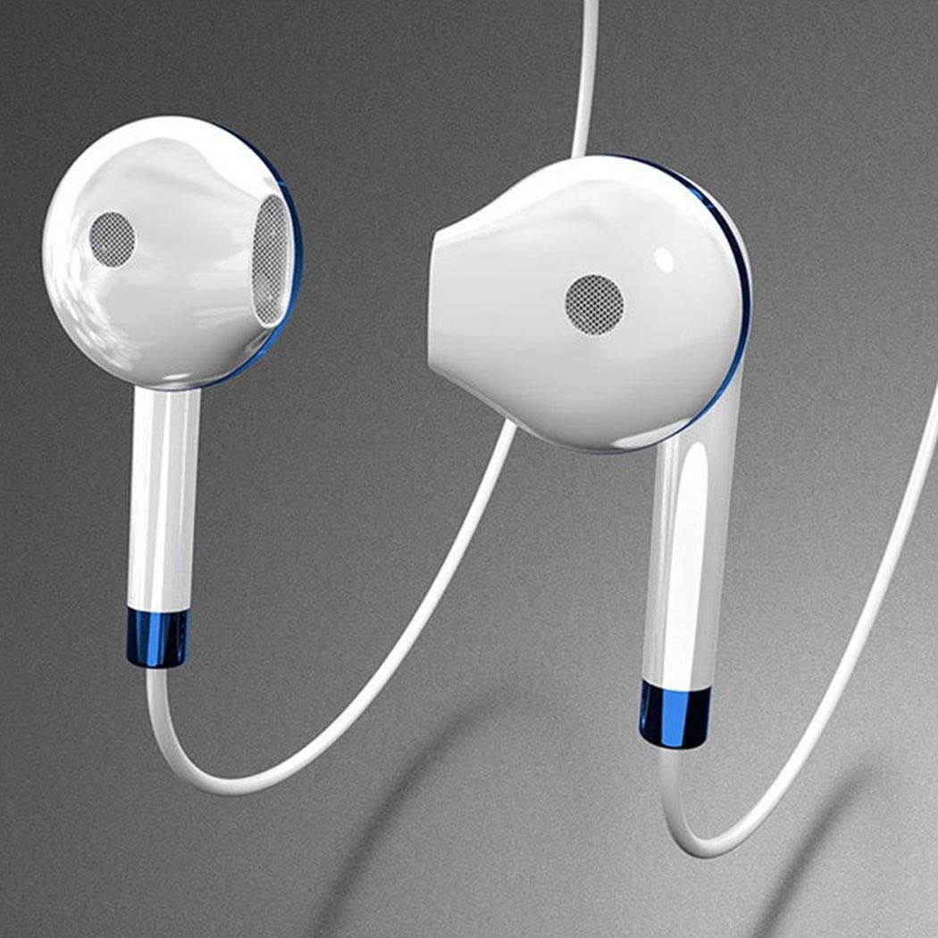 Pinsparkle Earbuds, Pwow Wired Earphones with Microphone and Volume Control Stereo in-Ear Headphones for Running Workout Gym Bluetooth Headsets