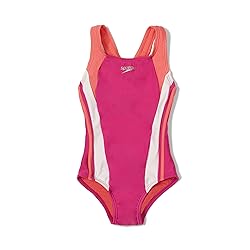 Speedo Girl's Swimsuit One Piece Infinity Splice