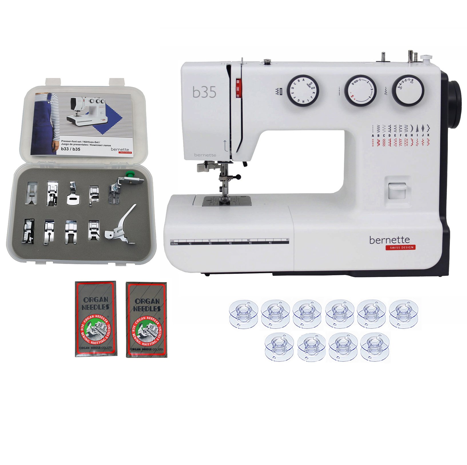 Mua 35 Swiss Design Sewing Machine with Exclusive Bundle trên Amazon Mỹ ...