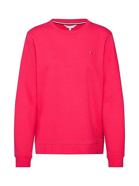 felpa rosa tommy hilfiger
