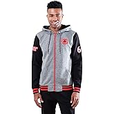 Ultra Game Men's NBA Official Super Soft MVP Full Zip Hoodie Jacket