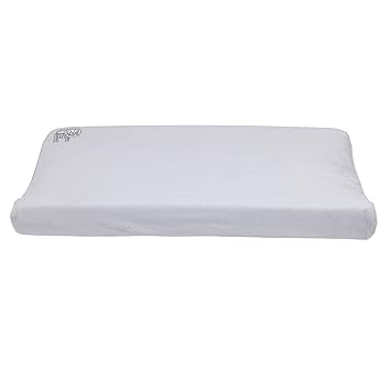 black and white changing pad cover