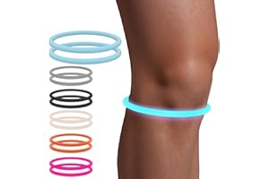 GREBIKE Patella Band for Knee Pain Relief, Patellar Tendon Support Strap for Tennis, Running, Jumpers, Soccer, Basketball and Hiking, Breathable & Lightweight Patella Stabilizer Knee Strap Brace Support for Women and Men (Fluorescent Blue)