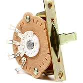 Fender 5-way Selector Switch | OEM Strat replacement, drop-in fit, crisp tone switching, electric guitar parts, standard Stratocaster wiring compatible