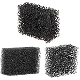 MEICOLY Stipple Sponge Halloween Bruise Makeup,SFX Blood Scar Stubble Wound Cosplay,Art Shaping Special Effects,3pcs,Black