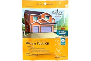 WATERSAFE RadonScreen Radon Detector for Home Test Kit, EPA-Approved Radon Gas Detector NRPP-Certified LAB Analysis for Household Air Quality, Quick Turnaround Time, Easy to Use, Lab Fees Included