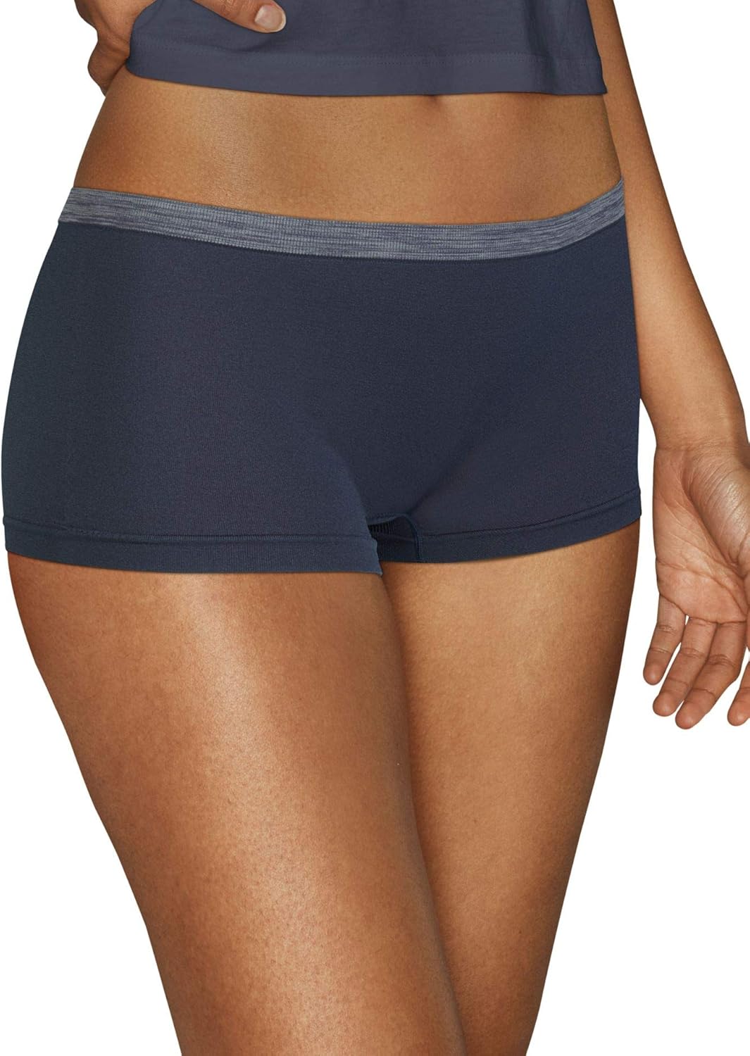 Hanes Women's Comfort Flex Fit Seamless Boyshort Panty (Pack of 6) at  Women’s Clothing store