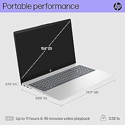 HP 15 Laptop, HD Touchscreen, Intel Processor