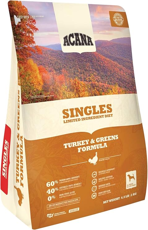 acana singles turkey and greens