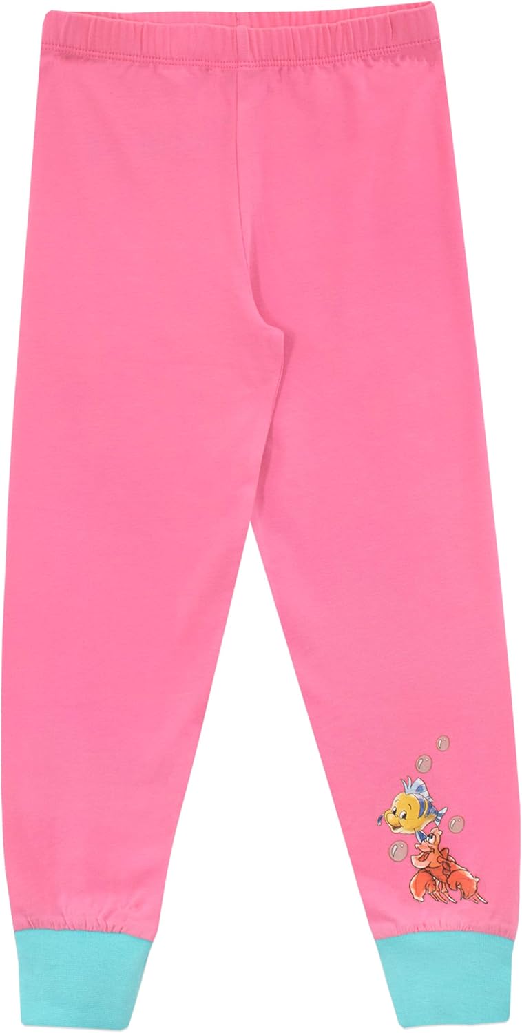 Amazon Com Disney Girls The Little Mermaid Pajamas Clothing