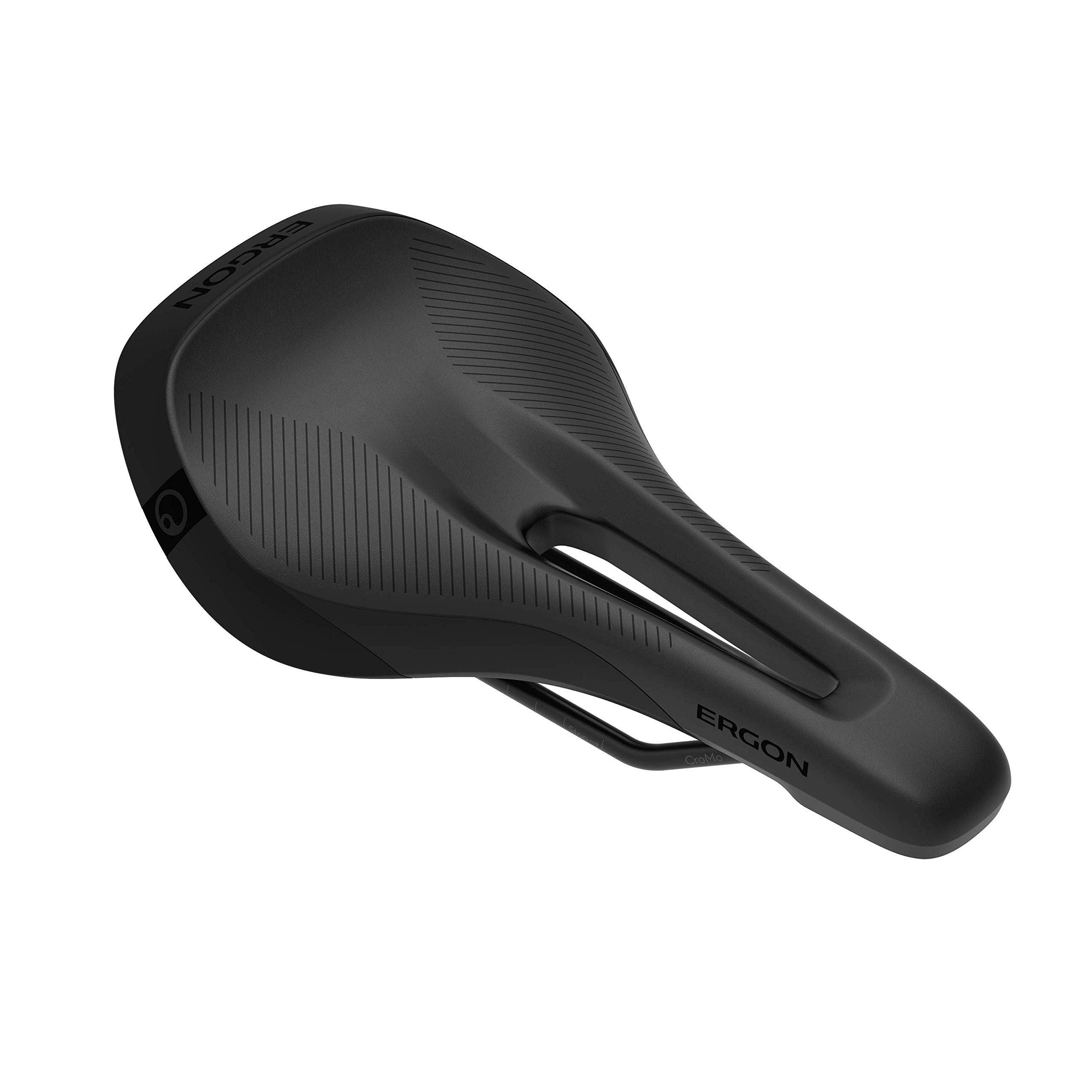 Ergon SM E-Mountain Pro Womens Bicycle Saddle, Med/Lrg, Black