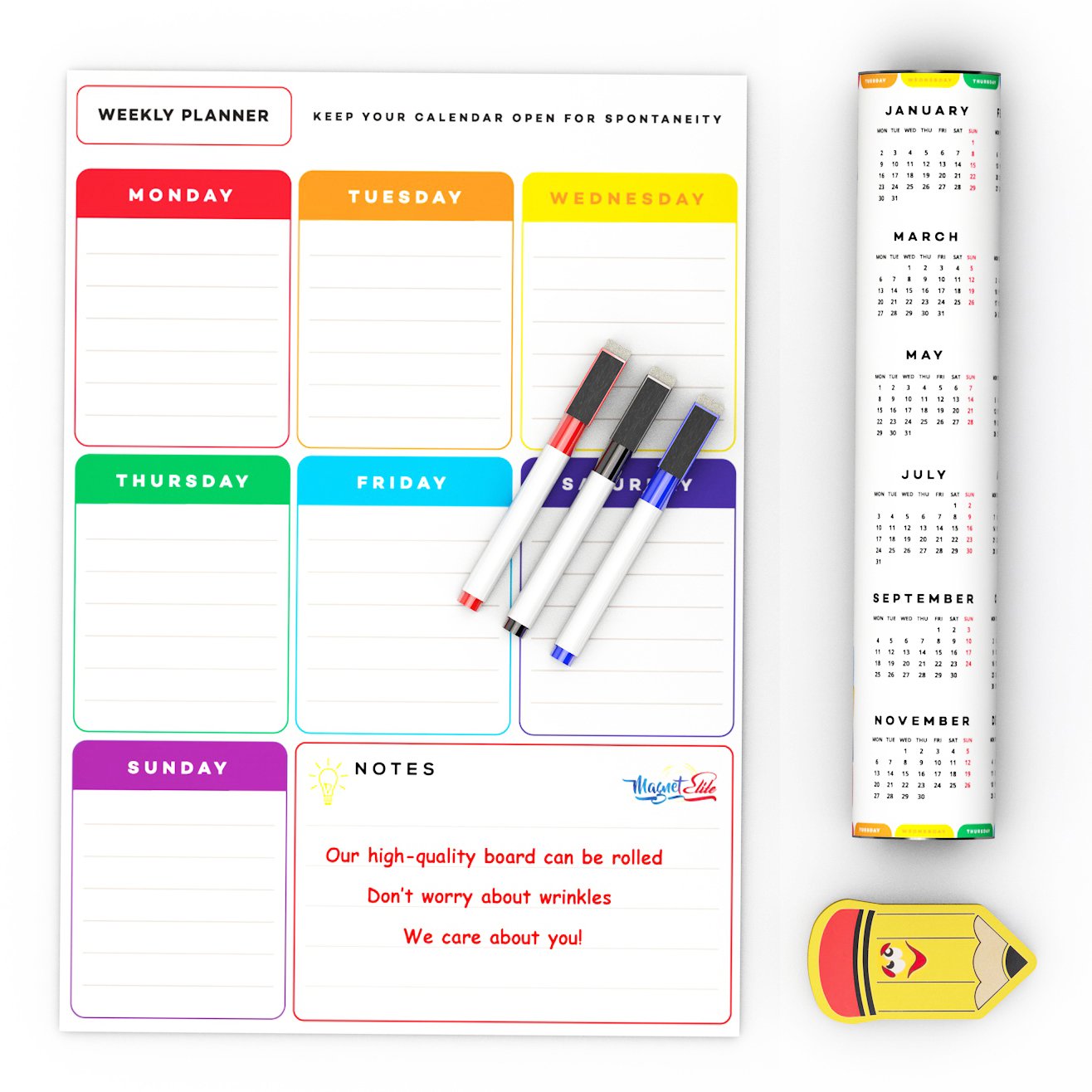 Wochenplaner Magnettafel Kalender Fur Kuche Kuhlschrank