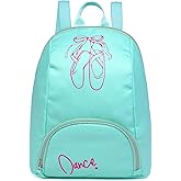 NOVELPAK Girls Dance Backpack, Toddler Ballet Tutu Bag, Ages 3-8 (Patina Green)