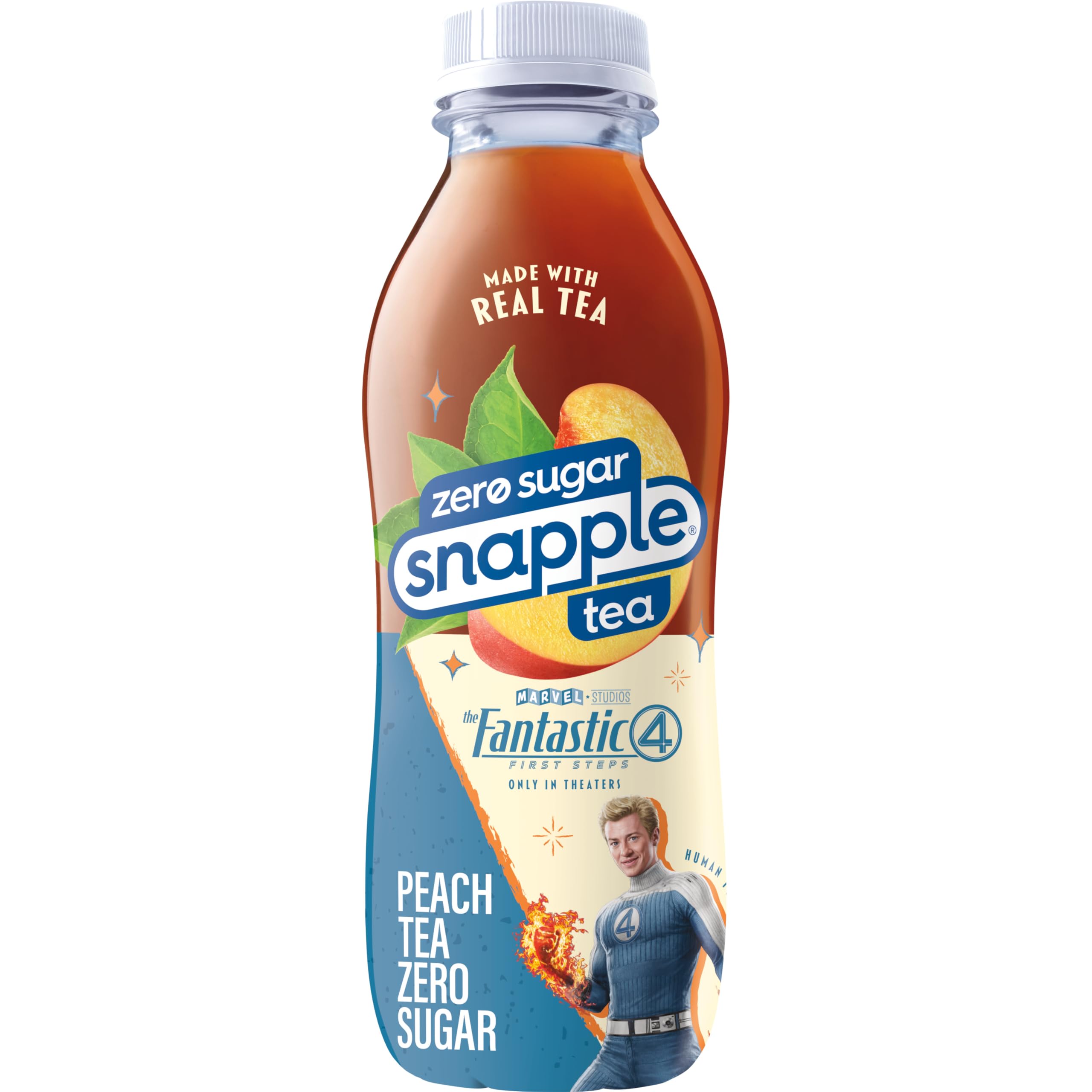 Photo 1 of **2**Snapple Diet Iced Tea, Peach, 16 fl oz