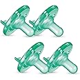 Philips AVENT Soothie Pacifier, 0-3 Months, Green, 4 Pack, SCF190/41