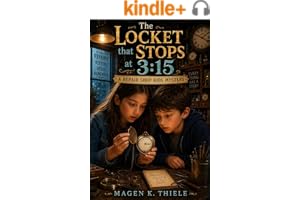 The Locket That Stops at 3:15: A Repair Shop Kids Mystery- Book One (The Repair Shop Kids  book cover by Magen K. Thiele