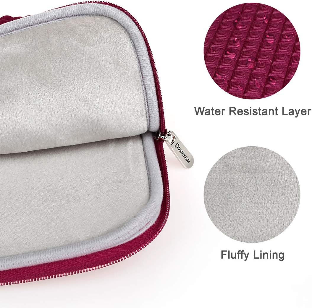 RAINYEAR 11-13 Inch Laptop Sleeve Compatible with 13" Macbook Air M5 M4 M3 M2 M1 Macbook Neo 13.3" & 14" Macbook Pro - Image 4