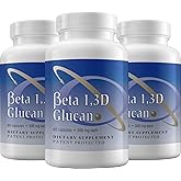 Transfer Point Immune Support Supplement Highly Purified Beta 1,3D Glucan (Pack of 3-500 mg b-glucan Fiber per Capsule)