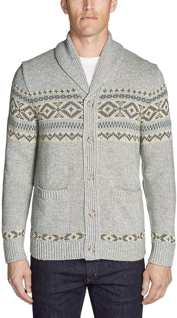 eddie bauer men's cardigans