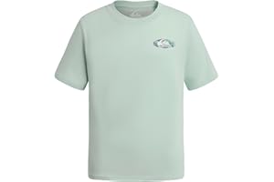 Quiksilver Boys Short Sleeve Logo Graphic T-Shirt, Soft & Comfortable, Regular Fit