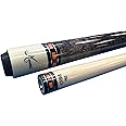 Meucci SB3-O Handcrafted Billiards Pool Cue Stick PRO Shaft - Orange + Hard CASE