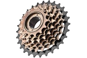 Maxmartt Bike Freewheel Bike Cassette Sprocket 7 Speed Mountain Bike Replacement Accessory