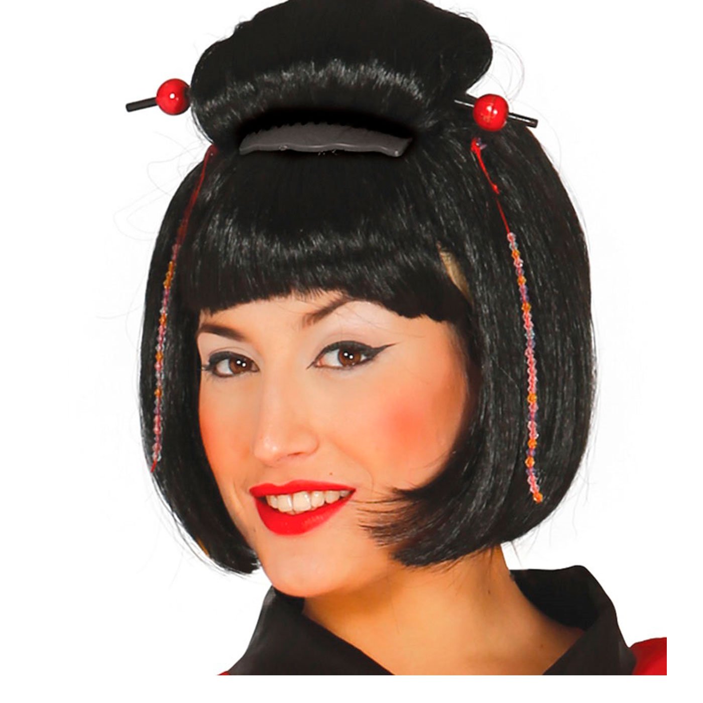 Guirca Fiestas GUI4272 – Japanese Wig (Box Container)