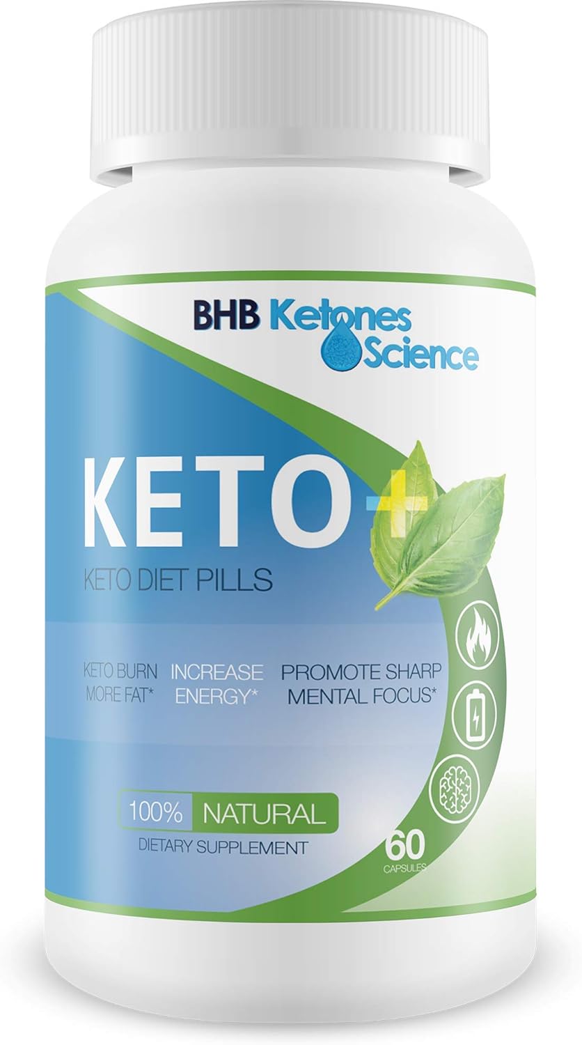 Bbh Ketones Science Keto + Keto Diet Pills - Burn More Fat - Lose More Weight - Accelerate Ketosis for Faster Increased Fat Burn - Bhb Exogenous Ketones Weight Loss - Fast Weight Loss