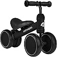 Retrospec Cricket Baby Walker 4-Wheel Balance Bike for Ages 12-24 Months Toddlers | First Birthday Gift - Toddler Bicycle Toy for 1 Year Old’s - Ride On Toys for Boys & Girls