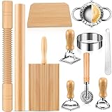 11 Pcs Pasta Making Tools Kit - Includes Wooden