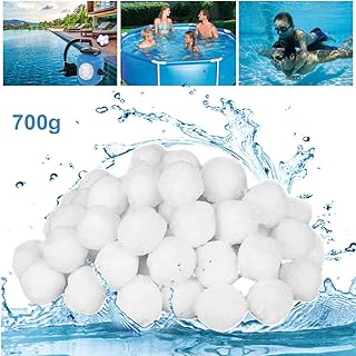 GothicBride Filter Balls 700g ersetzen 25 kg Filtersand, Filterbälle für Pool, Schwimmbad, Filterpumpe, Aquarium Sandfilter.