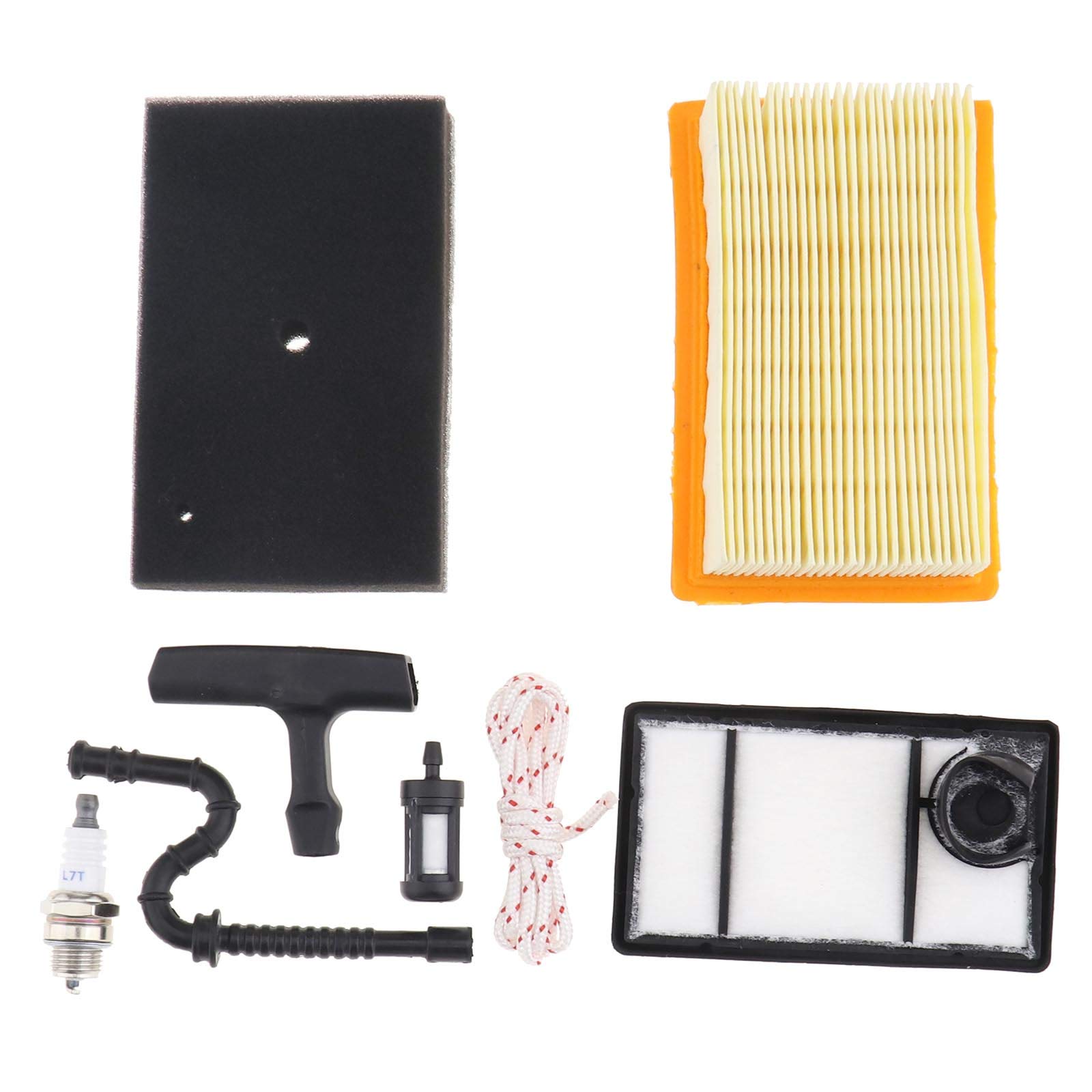 EMSea Service Kit, Compatible with Stihl TS400 Chain Saw (Air Filter, Fuel Filter, Spark Plug, Fuel Pipe, Pull Cord, Starter Handle)