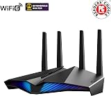 ASUS RT-AX82U V2 AX5400 Gaming Router Wi-Fi 6 Dual Band Mobile Gaming AiMesh view 2