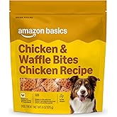 Amazon Basics Dog Treats Chicken and Waffle Bites 6oz (Previously Wag)
