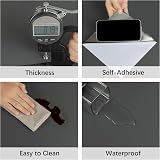 Hode Dark Grey Vinyl Wrap 60x600cm Self Adhesive Wallpaper for Furniture view 2