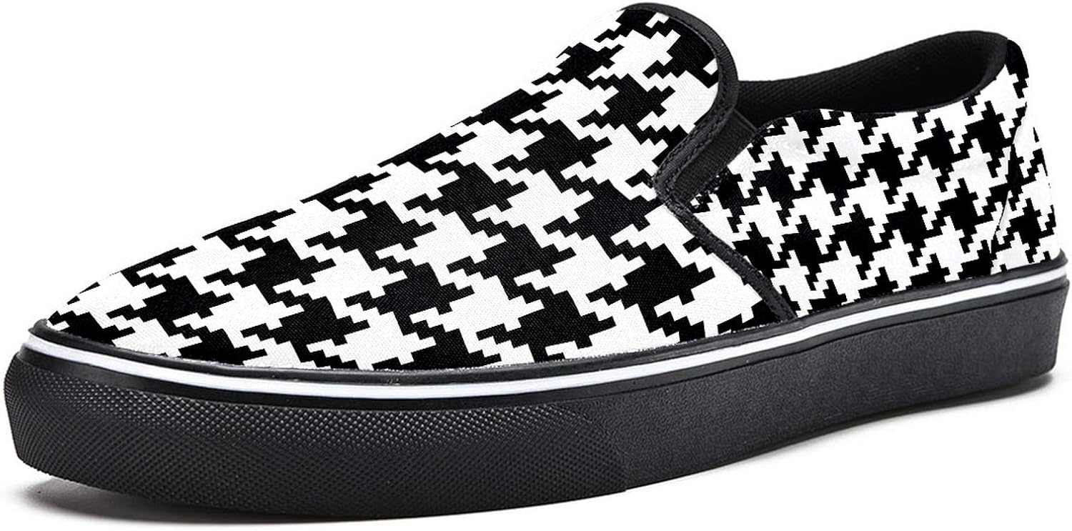 Mens Fashion Sneakers Slip On Shoes Flat Mens