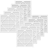 10 Pack MERV-10 Filter Replacement, Compatible with AlorAir CleanShield HEPA 550 and Abestorm HEPA 550 Air Scrubber Only – Not for Other 550 Models, Filter Size 14.8"L x 13.7"W x 0.8"H