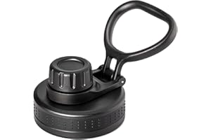 Prurex Replacement Spout Lid for Hydro Flask Wide Mouth Bottles (12/16/18/22/32/40/64oz) – 2.28" Leak-Proof Sports Cap Accessory, Secure Fit