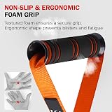 Slim Panda Exercise Handles Heavy Duty Resistance Band Cable Attachments Black view 2