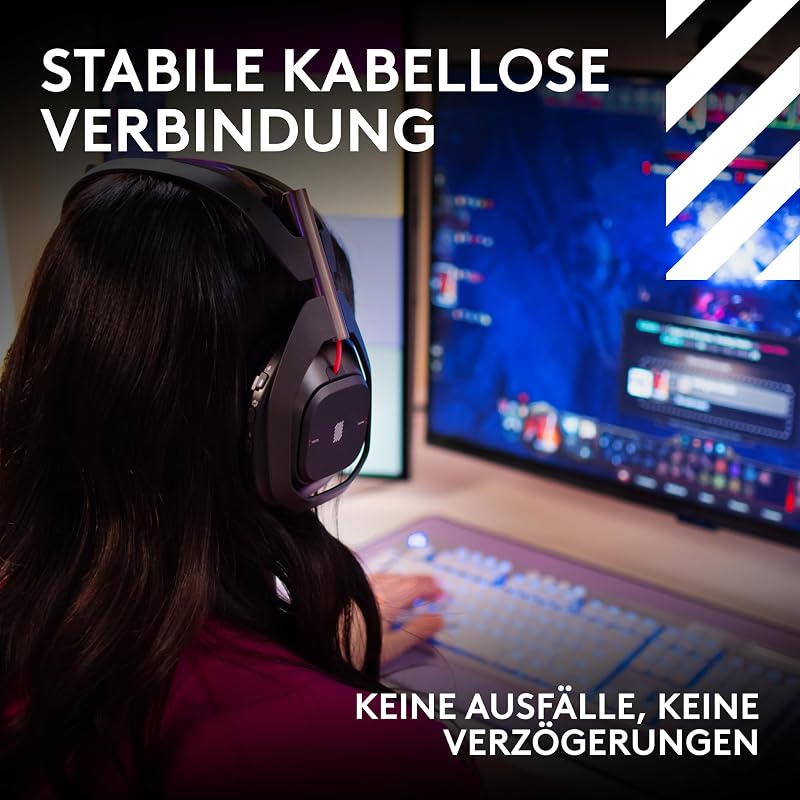 Astro A50 Lightspeed, Kabelloses Gaming-Headset + Basisstation