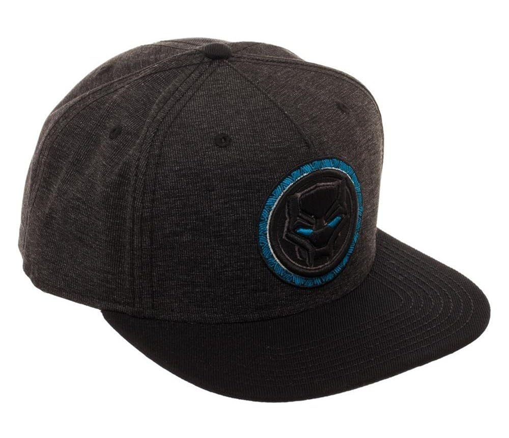 Marvel Comics Black Panther Snapback Grey Baseball Hat Adjustable Cap