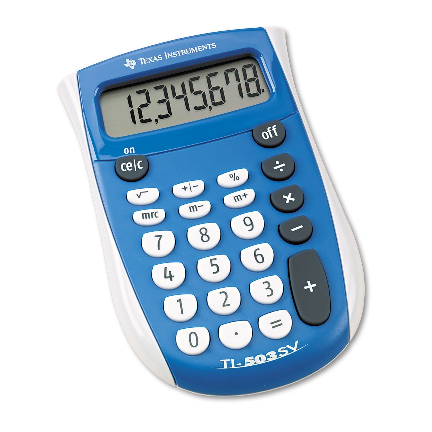 Texas 503SV/FBL/11E1 SV Pocket Calculator, 503SV/FBL/11E1