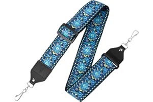 Levy's Leathers M10HT-04 2" Hootenanny Jaquard Banjo Strap