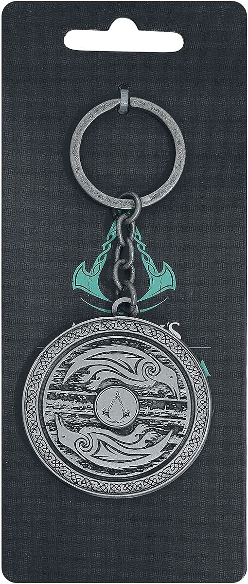 Difuzed Assassin's Creed Valhalla - 3D Shield Metal Keychain