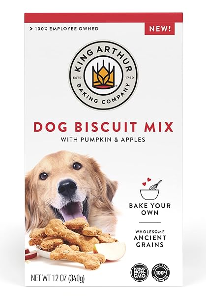 KING ARTHUR DOG BISCUIT MIX, PUMPKIN & APPLE,...