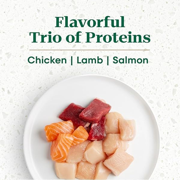 NUTRO ULTRA HIGH PROTEIN DRY PUPPY FOOD, CHICKEN, LAMB AND SALMON, DRY DOG FOOD WITH A TRIO OF PROTEINS, 3.5 LB. BAG