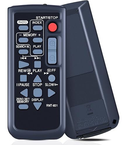 Amazon.com: RMT-835 Replaced Remote fit for Sony DVD Handycam