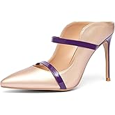 NEWBELLA Women's Pointed Toe Stiletto Heels - Elegant Prom & Party Shoes, High Heel Dress Pumps for Evening, Wedding, and Special Occasions