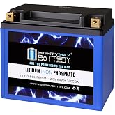 Mighty Max Battery Mighty Max Battery YTX12-BS LIFEPO4-12 Volt 10 AH, 330 CCA, Lithium Iron Phosphate (LiFePO4) Battery