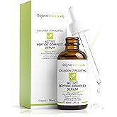 Peptide Complex Serum with Matrixyl 3000 (2 oz, Double-Sized) Minimizes Look of Fine Lines & Deep Wrinkles, Crow's Feet, Crepey Skin. Lightweight Anti Aging Moisturizer for Face & Neck